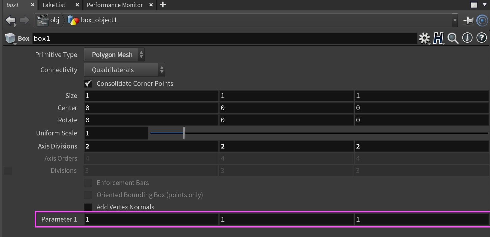 Create Parameters in Houdini with Python